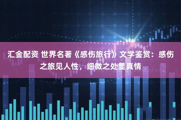 汇金配资 世界名著《感伤旅行》文学鉴赏：感伤之旅见人性，细微之处显真情